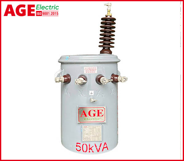 Máy biến áp 1 pha ngâm dầu